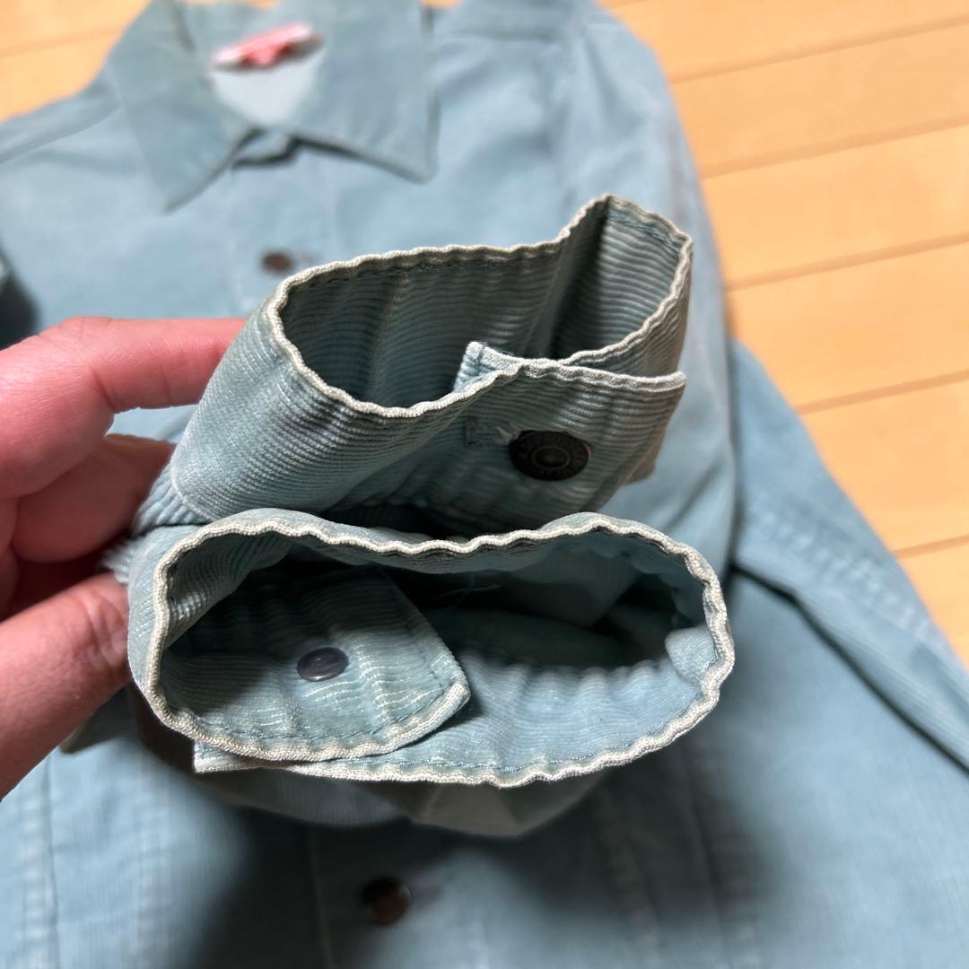 70'sリーバイス 70505E コーデュロイジャケット エメラルドグリーン44