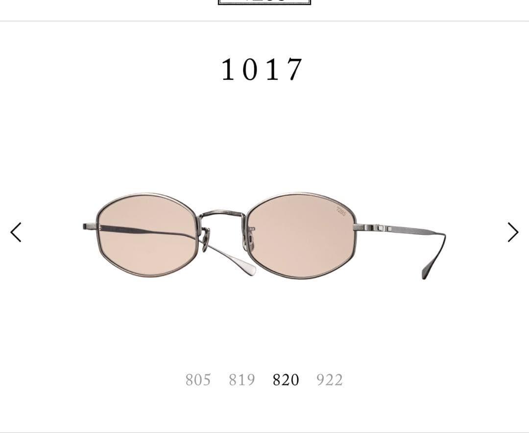 小物 eyevan7285 1017 col.820