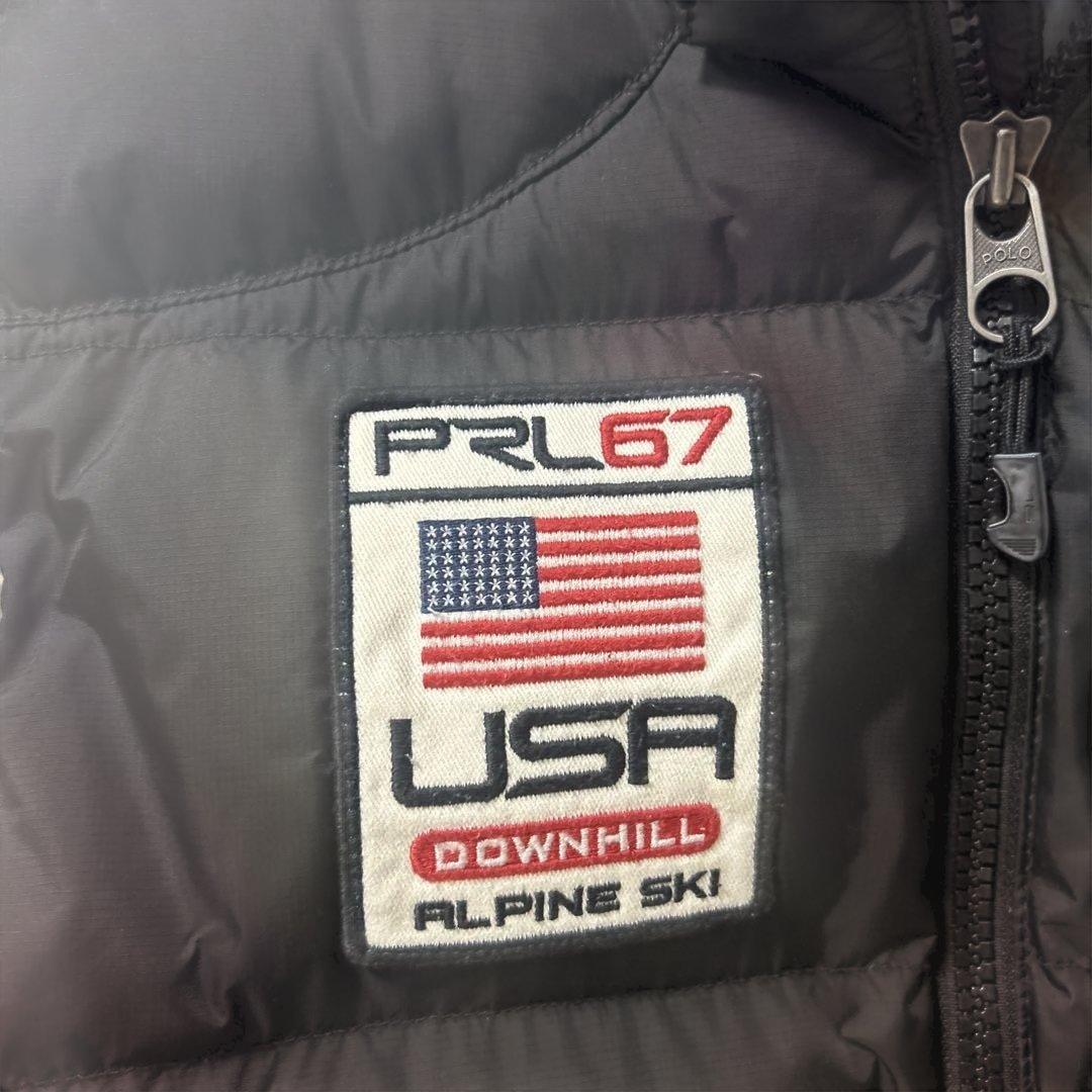 【美品】〈ラルフローレン〉BIGPONYダウンベスト