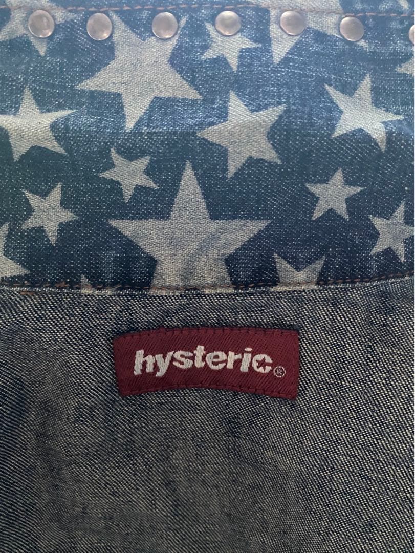ヒステリックグラマー　デニムジャケット Gジャン　スタッズ