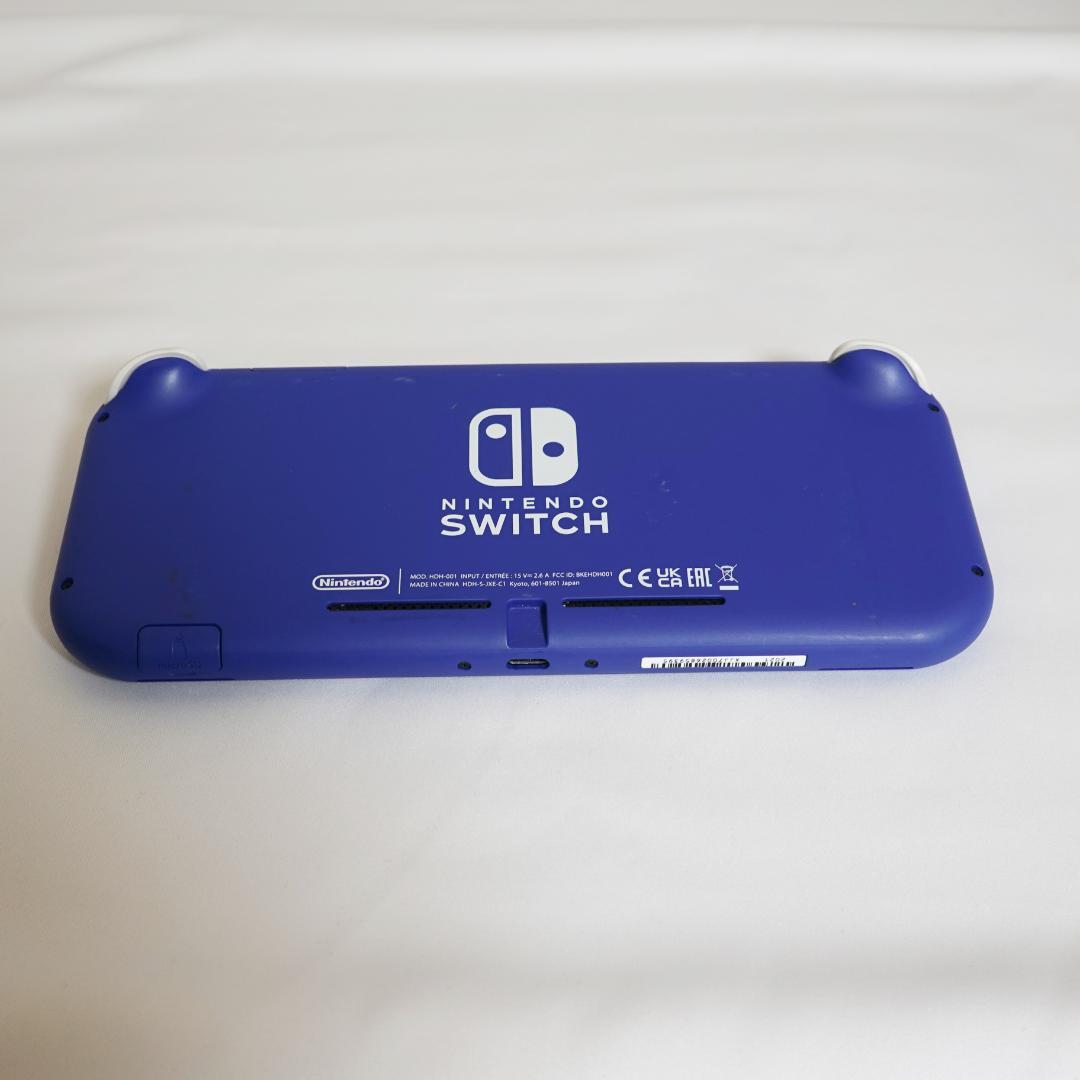 Nintendo Switch Lite ブルー 本体　元箱　充電器あり