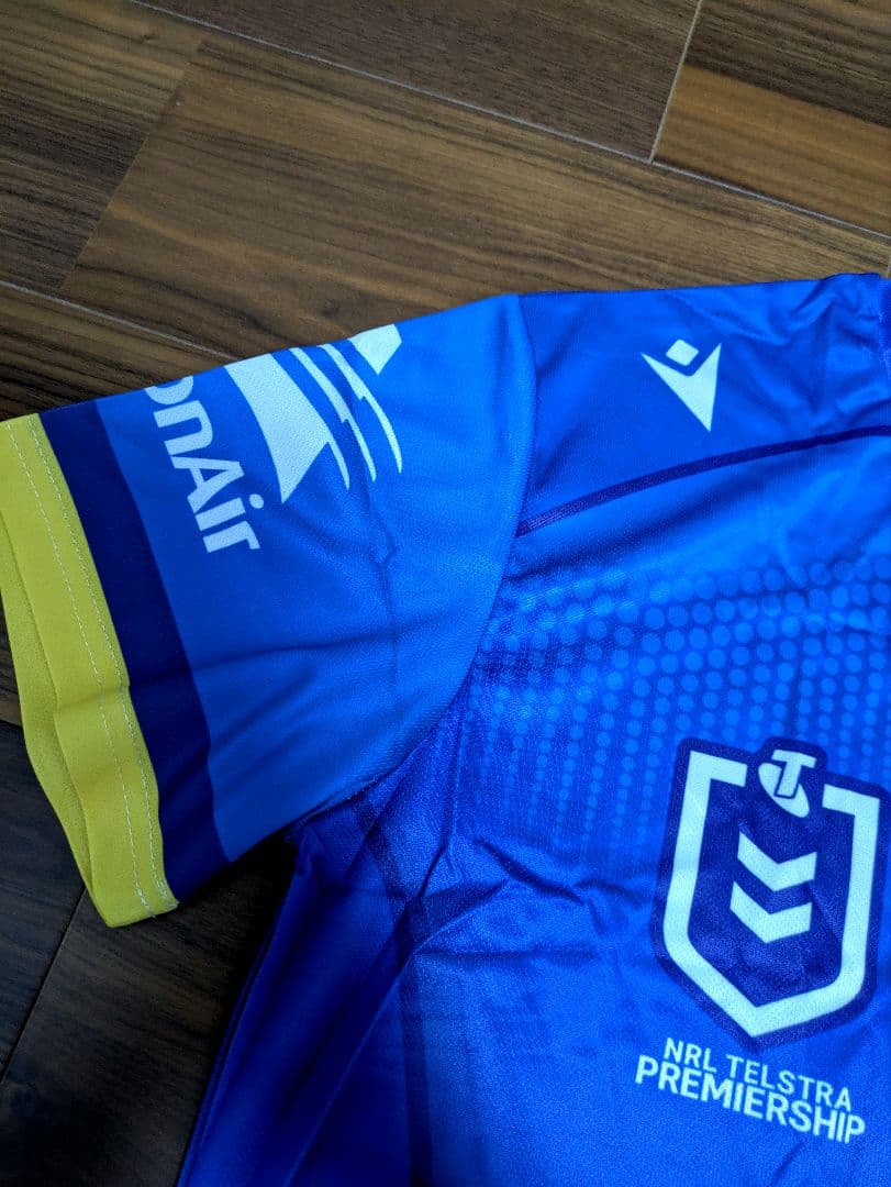 ★スポンサー　Tシャツ　ジャージ　ゲームシャツ　ユニフォーム　スポーツウェア　青