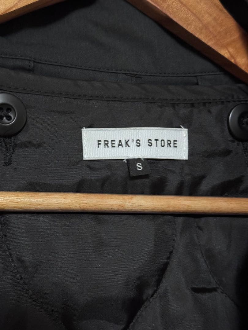 【美品】FREAK'S STORE ブラック モッズコート S