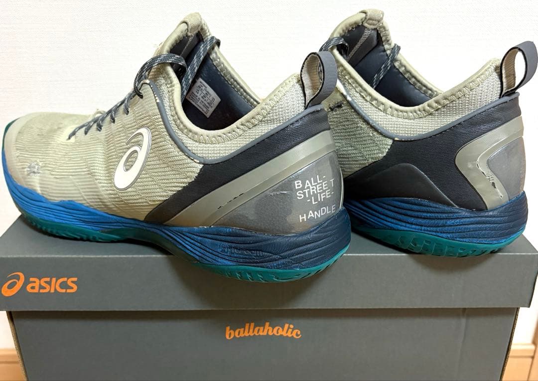 ballaholic×asics NOVA FF2 28.5㌢ 完売 貴重