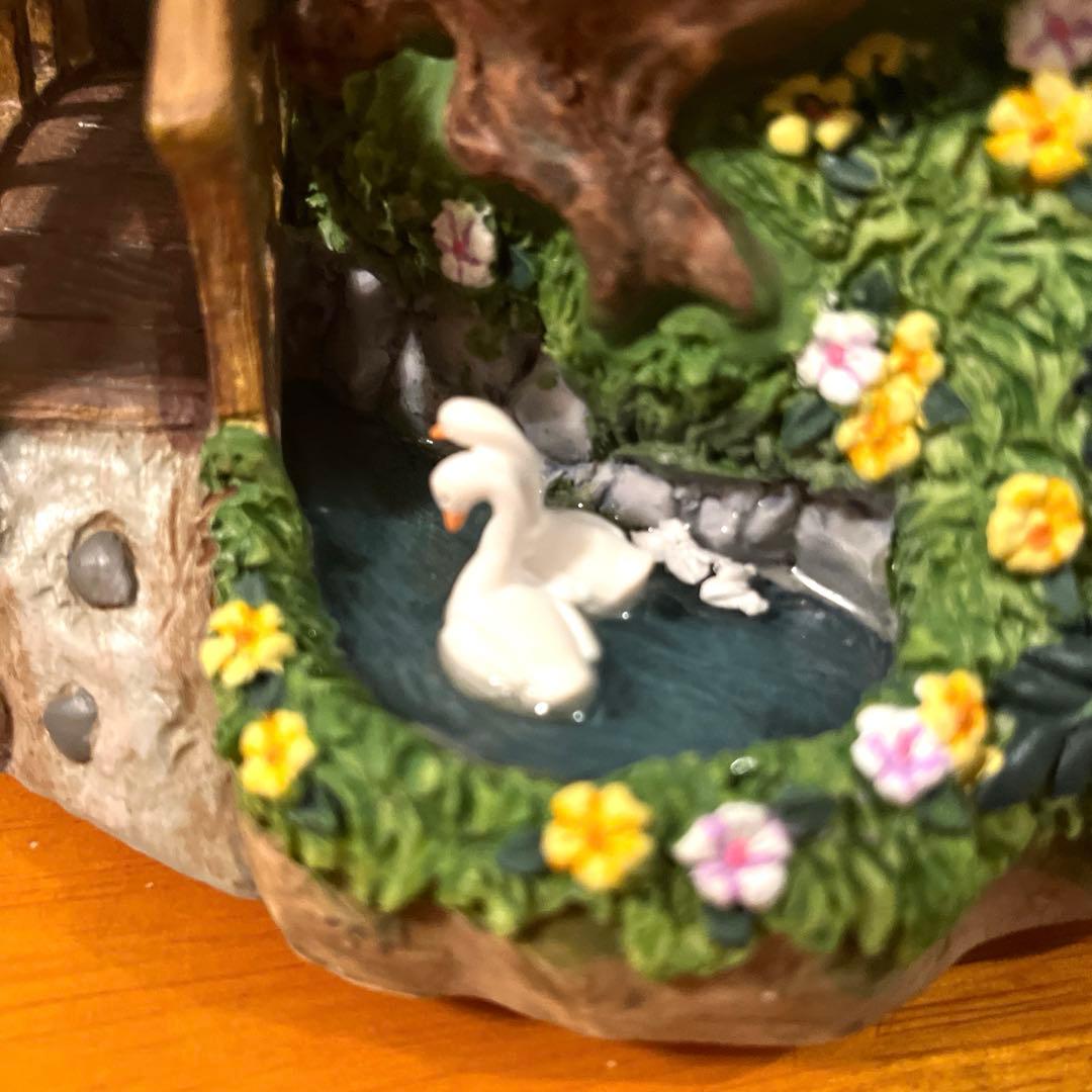 ディズニーストア　わんわん物語Lady&Trumpスノーグローブ　オルゴール付き