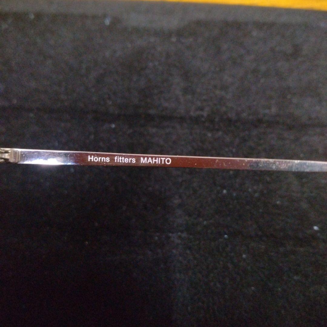 MAHITO ラウンドメタルフレーム眼鏡 一山