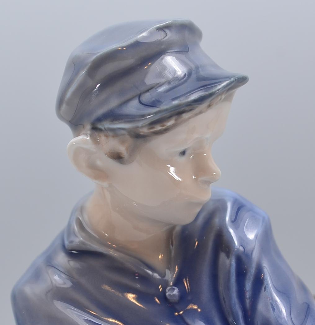 子牛を連れた少年　＃772　★ロイヤルコペンハーゲン　デンマーク　ヴィンテージ