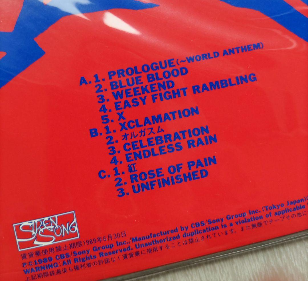 X（X JAPAN）「BLUE BLOOD」アナログ　レコード