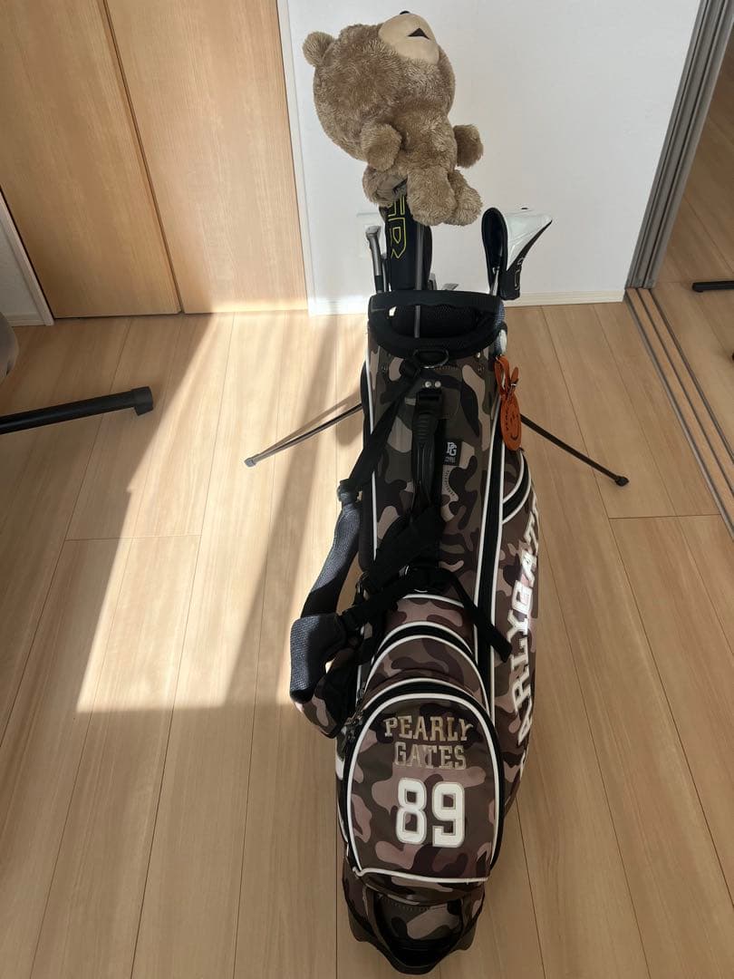PEARLY GATES カモフラージュ ゴルフバッグ 89