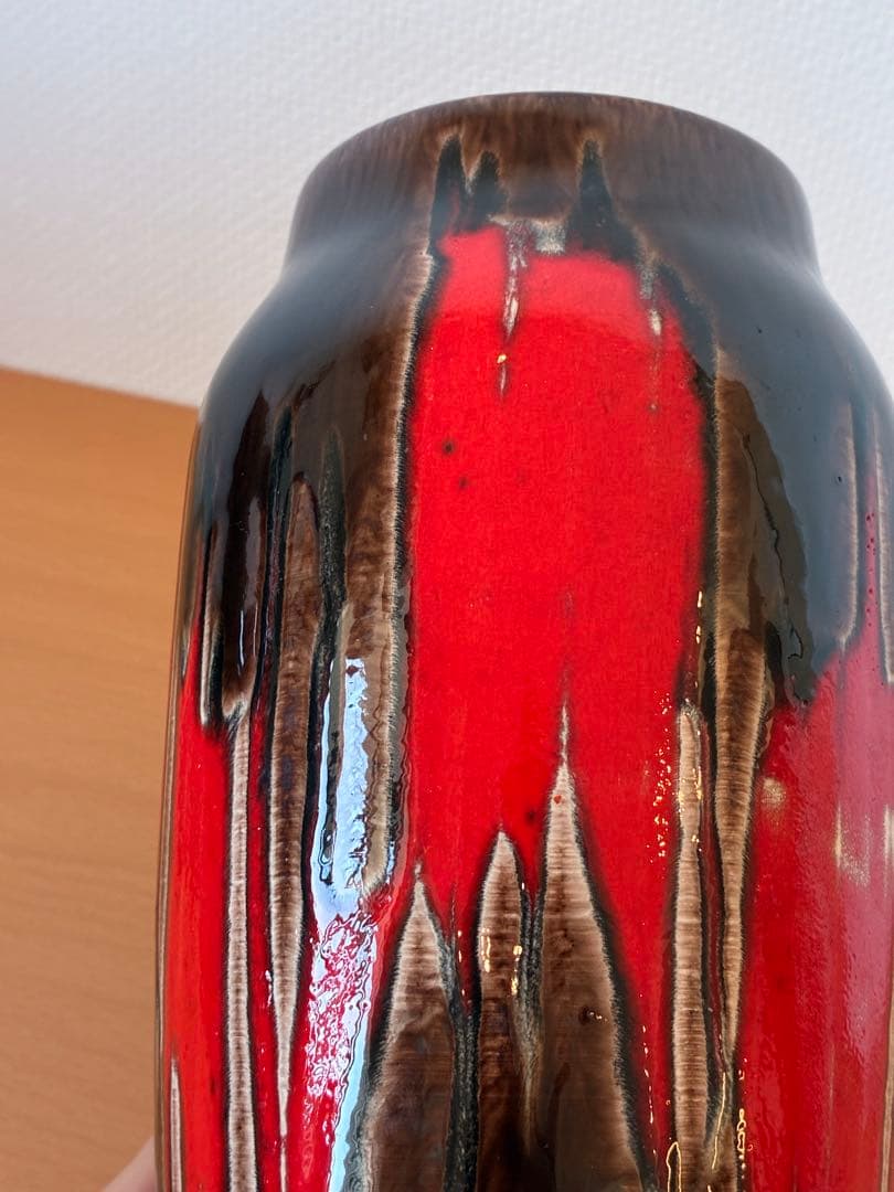 Fatlava ファットラヴァ Scheurich lora 22cm 花瓶