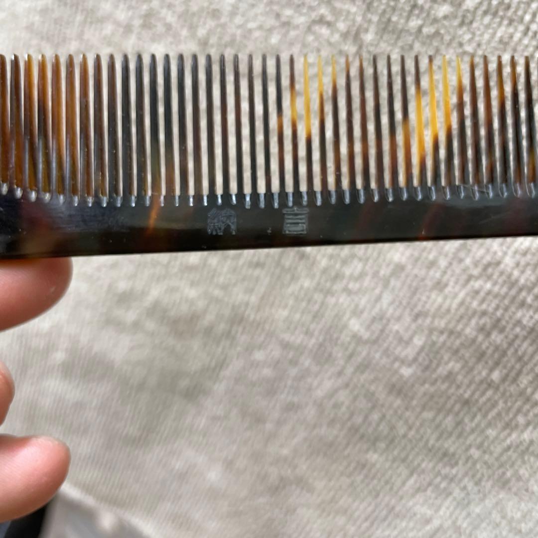 鼈甲　櫛　細目