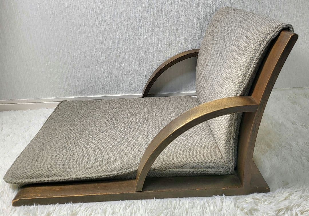 極美品 カリモク 座椅子 木製 karimoku 家具 和室 高級 イス