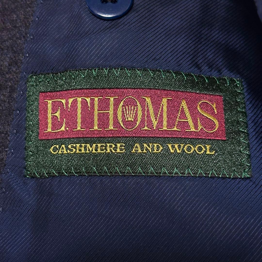 美品 トゥモローランド ETHOMAS カシミヤ混 テーラードジャケット 50