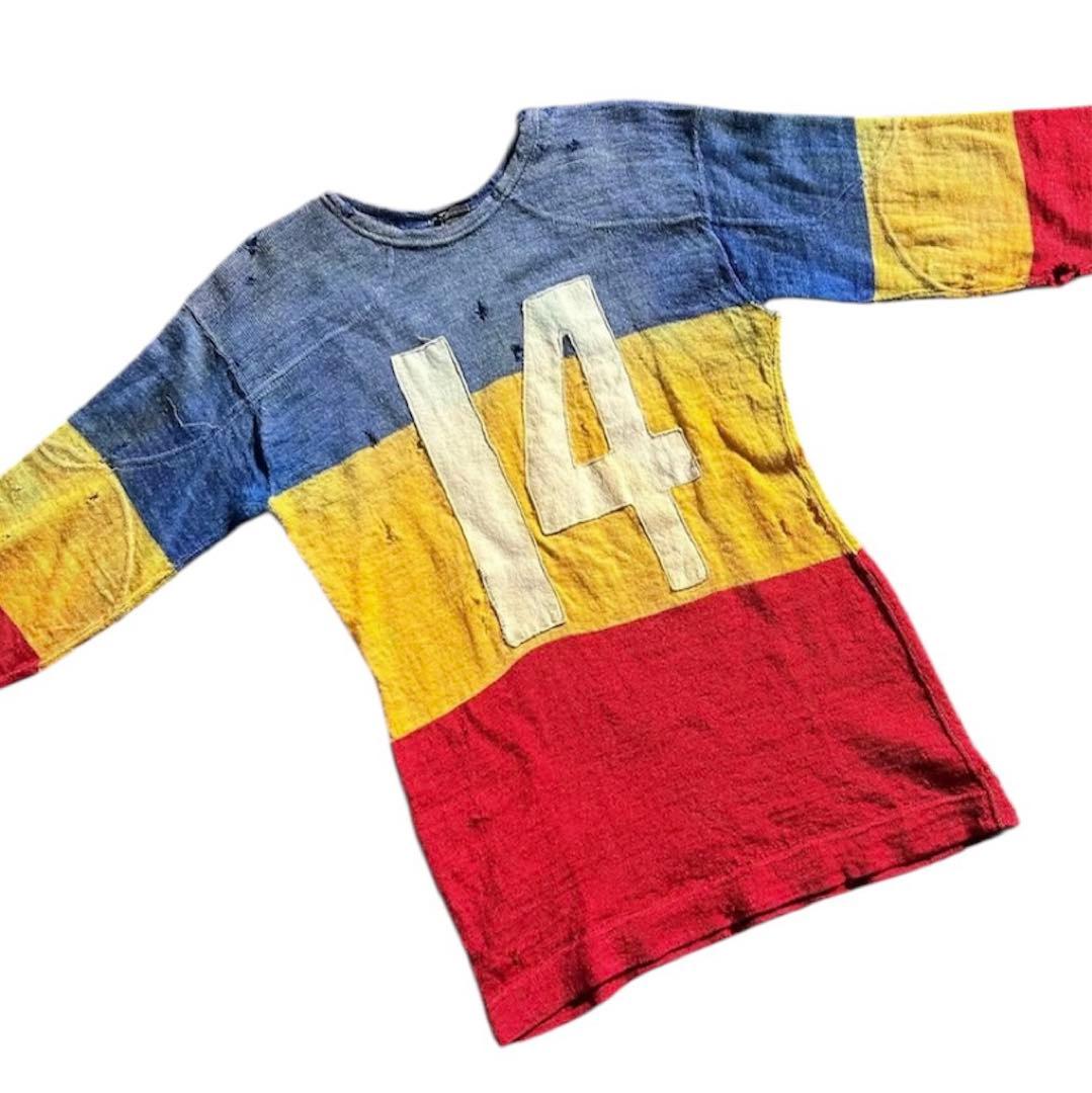30’s Football Shirt フットボールシャツ　マルチカラー