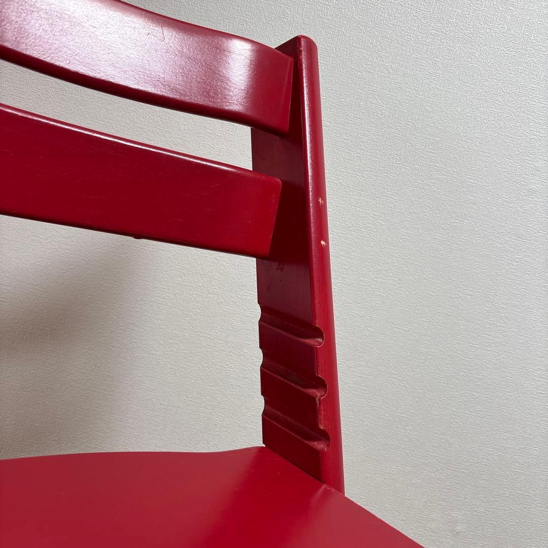 組み立て不要　北欧　stokke ストッケ トリップトラップ　　シリアル4 赤