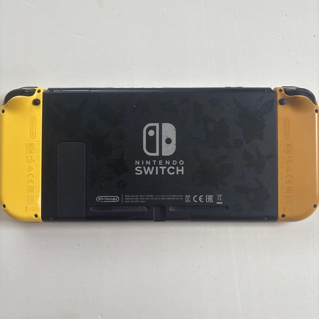 値下げ！ジャンク品［限定品］ポケットモンスターイーブイSwitch本体送料無料