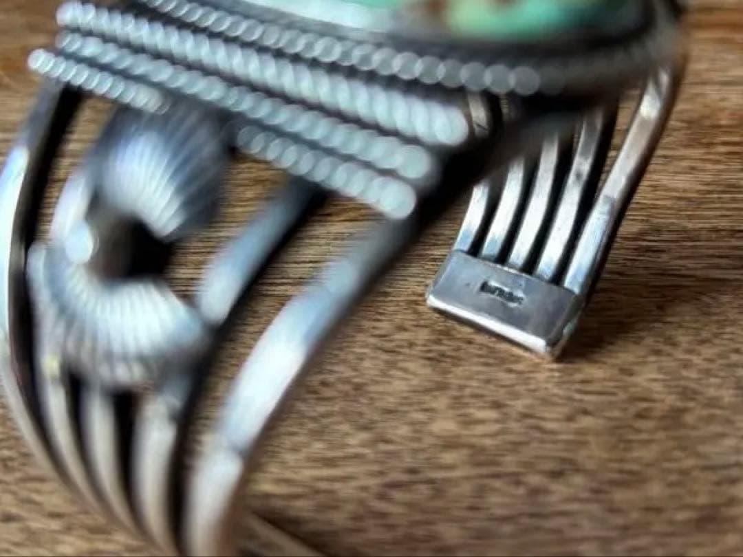 インディアンジュエリー　ナバホ　バングル　ゲーリーリーブス