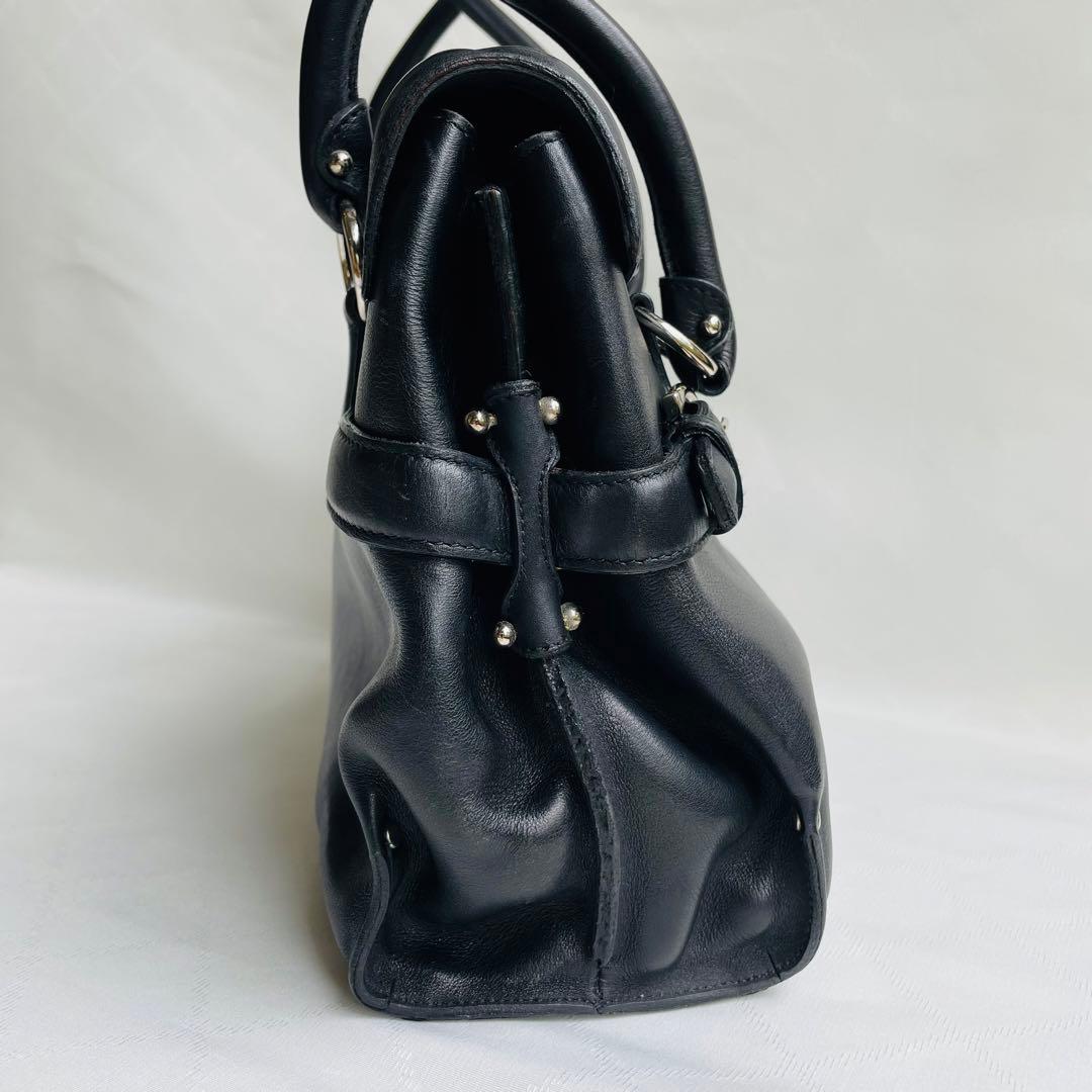 【超希少】サルヴァトーレ　フェラガモ ガンチーニ ショルダーバッグ　黒