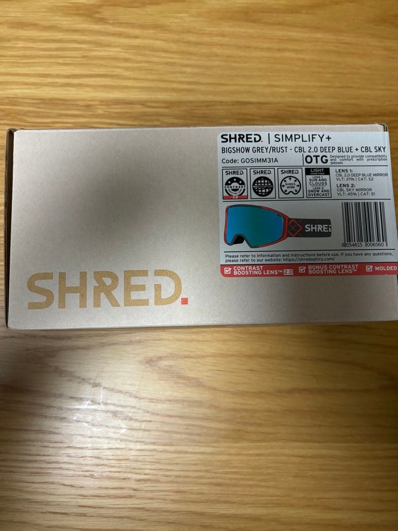 ＳＨＲＥＤゴーグル