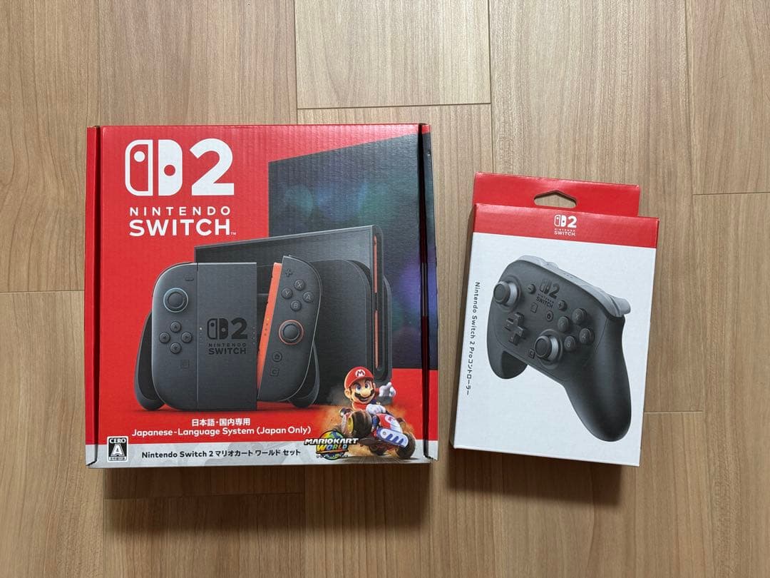 Nintendo Switch 2 マリオカートワールドセット+プロコン2