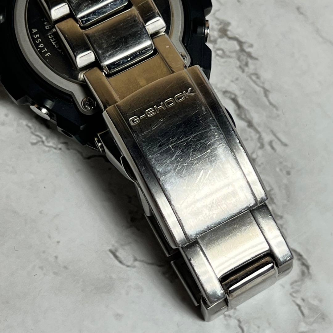 稼働品 G-SHOCK GST-W310D メンズ腕時計 シルバー 黒 メタル