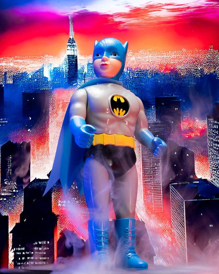 新品　バットマン29cm　ロビン26cm スタンダードソフビ　パチ　フライマン