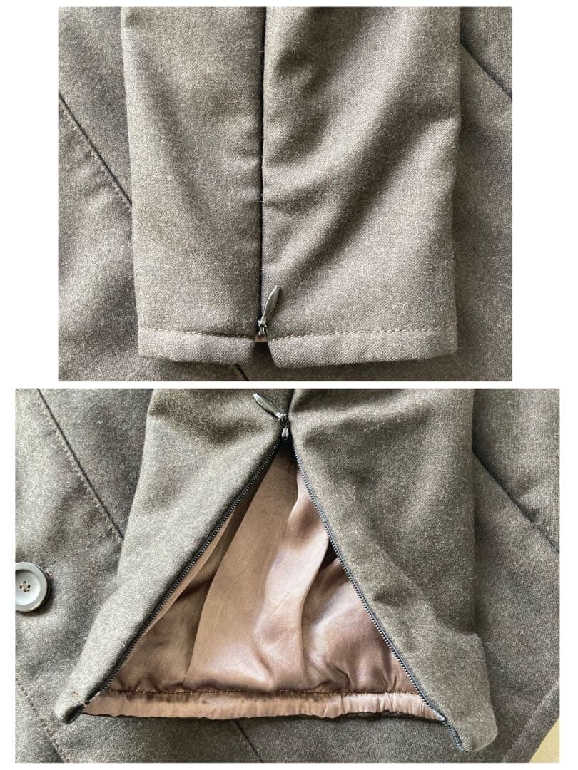 エンポリオアルマーニ　フード付・ジャケット　チャコールグレー　48 美品　伊製