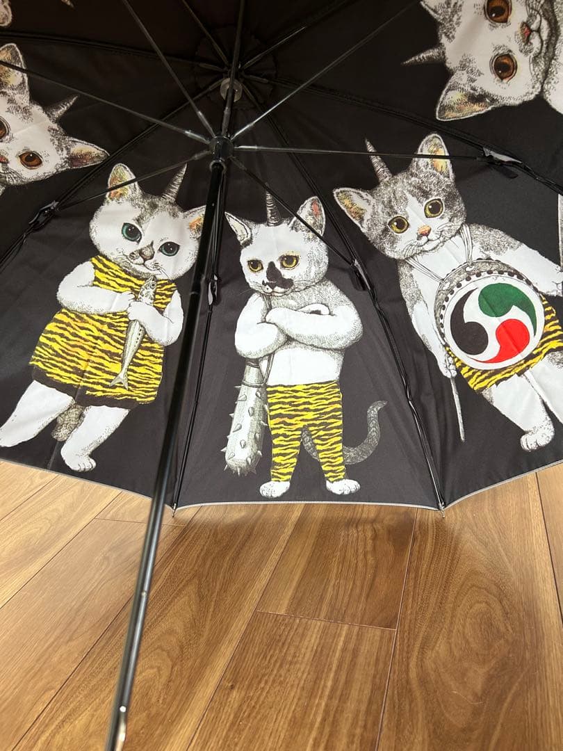 【ヒグチユウコ】　希少　かみなりさま　傘