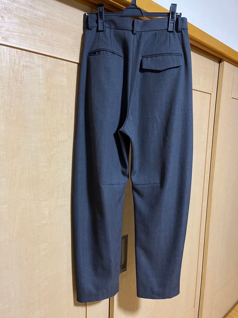 土曜日まで　<6(ROKU)>P/W バレルパンツ　 グレー　34