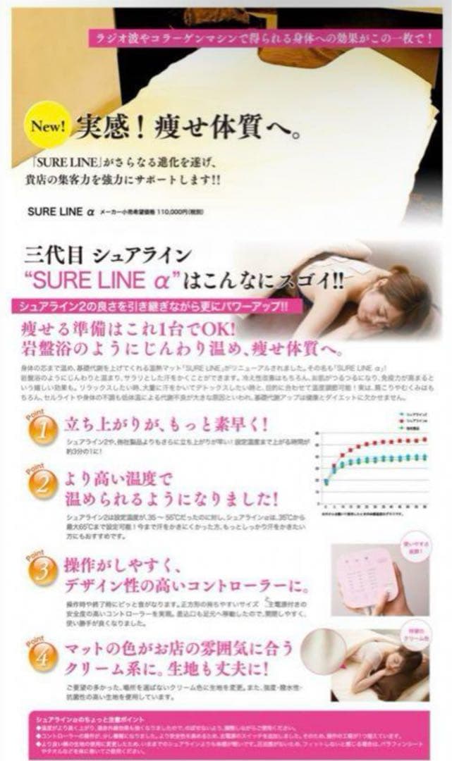 パルティール シュアライン サウナマット 岩盤浴