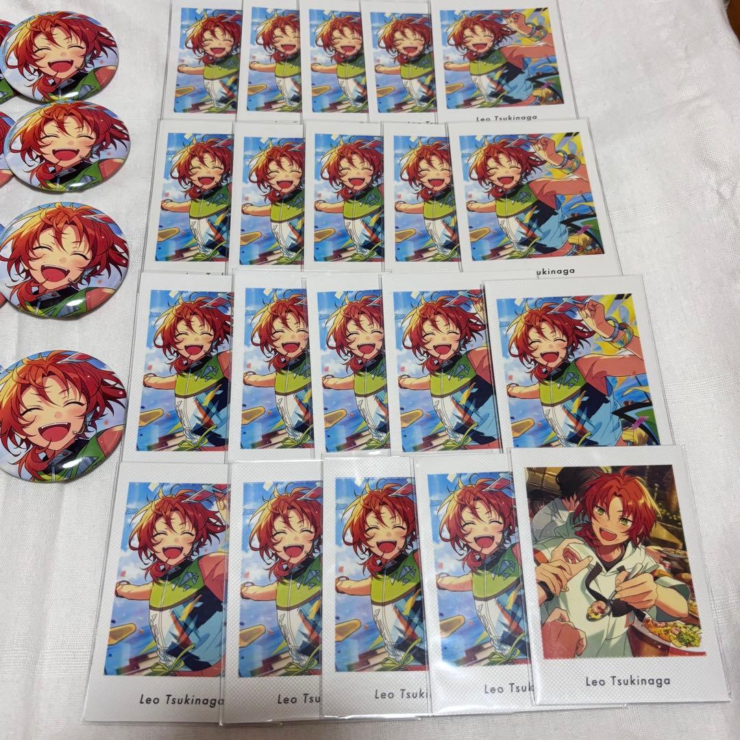 あんスタ 月永レオ 缶バッジ&カードセット