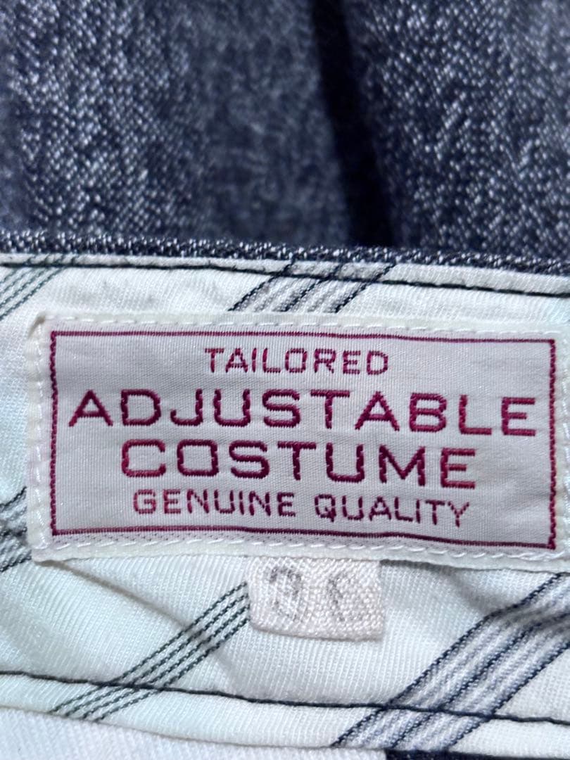 ADJUSTABLE COSTUME アジャスタブルコスチューム　ワイドパンツ