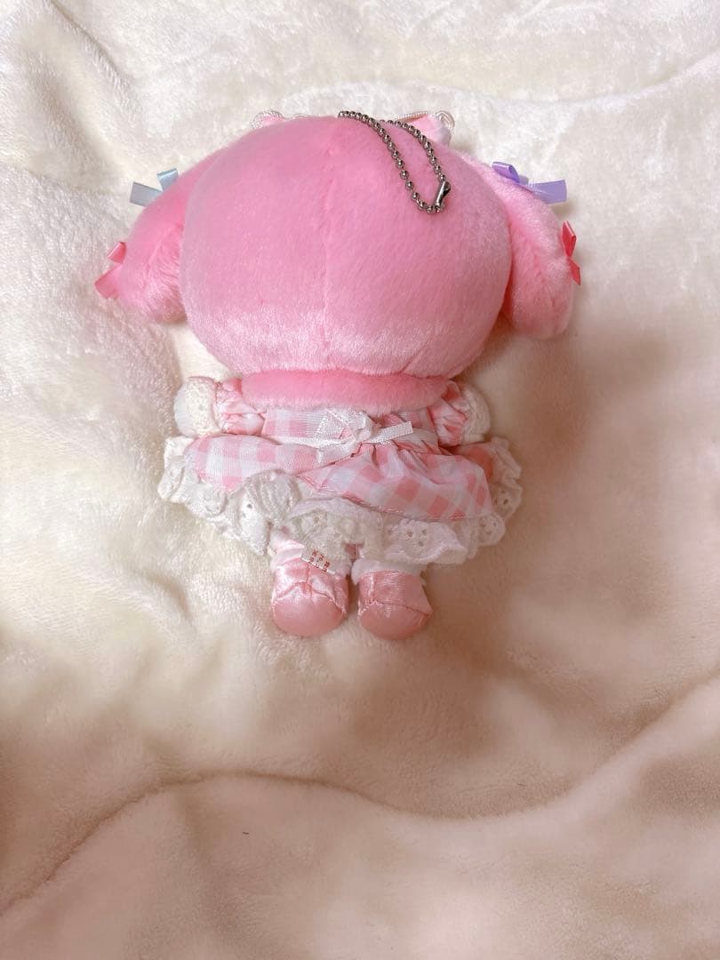 希少レア 未使用 マイメロディ リボンでおそろ マスコット