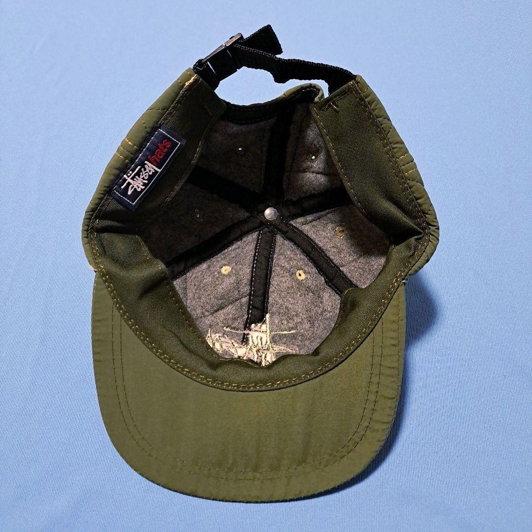 値下げ！希少！！【Stussy】キャップ ベージュ/オリーブ LA
