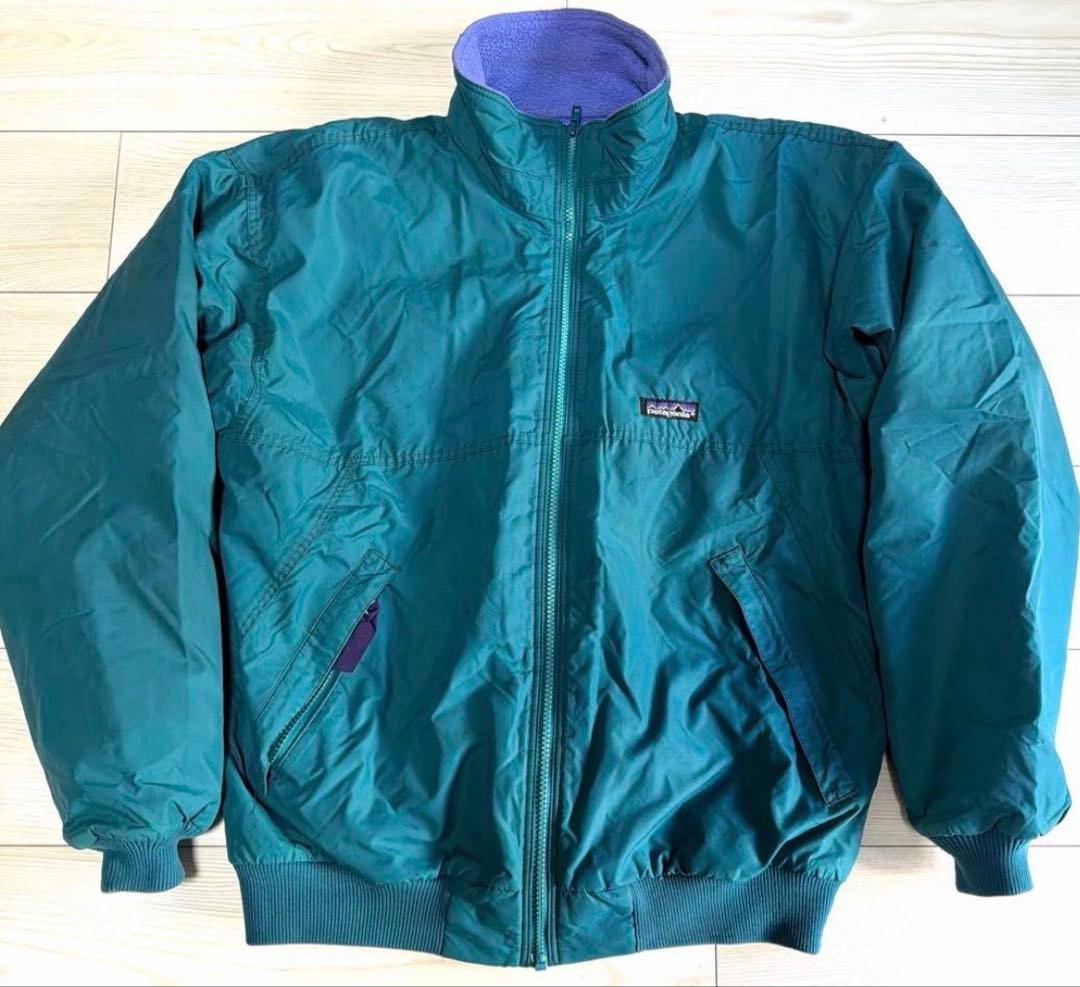 patagonia シェルドシンチラジャケット USA製 rタグ Mサイズ