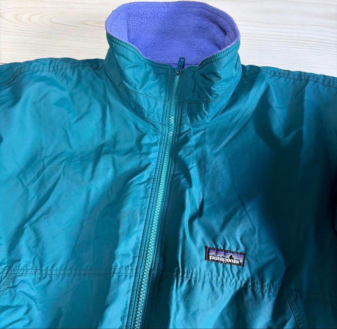 patagonia シェルドシンチラジャケット USA製 rタグ Mサイズ