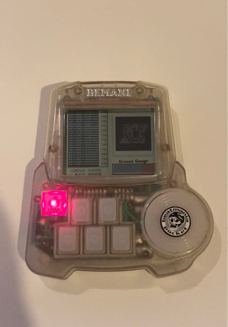 未使用品 ビーマニポケット・スケルトン ビートマニア