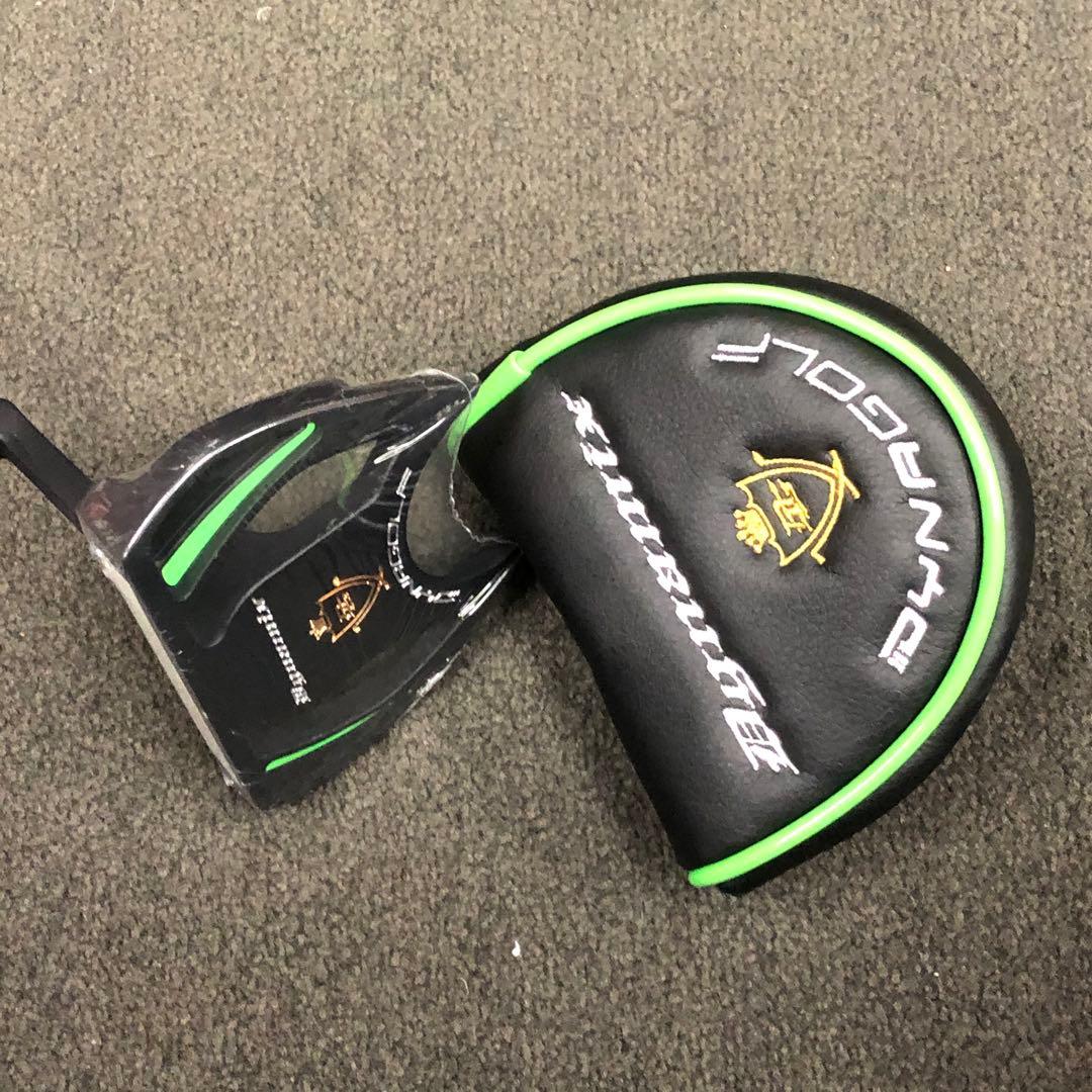 【新品】超安★極太グリップと大型ヘッドの安定感抜群のカッコいいダイナミクスパター