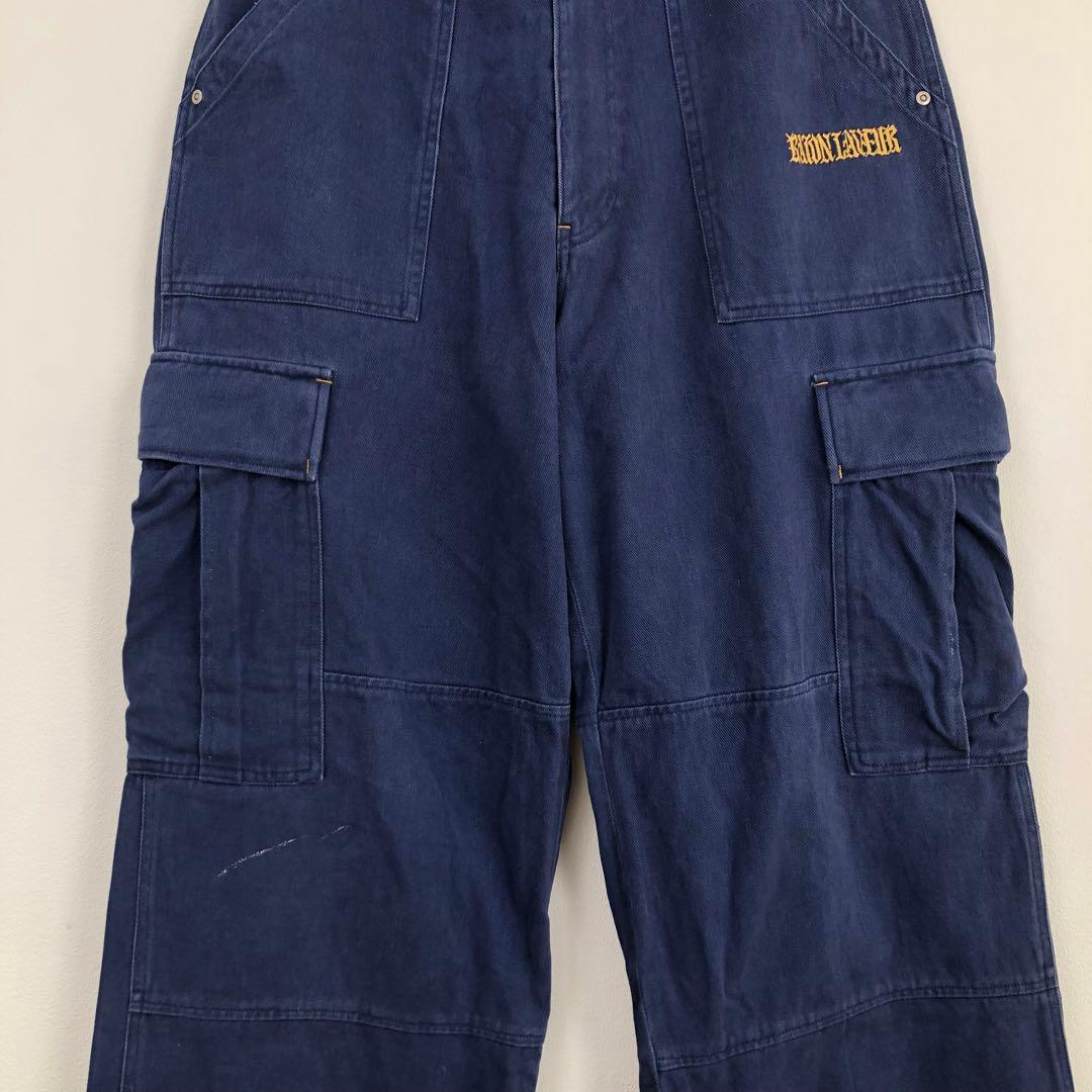 希少 90s 00s RATONLAVEUR ダブルニーバギーカーゴパンツ L