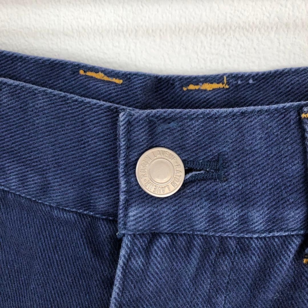 希少 90s 00s RATONLAVEUR ダブルニーバギーカーゴパンツ L