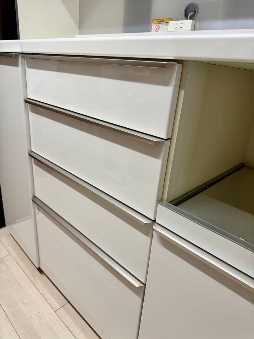 パモウナPAMOUNA食器棚140サイズ IDC大塚家具購入