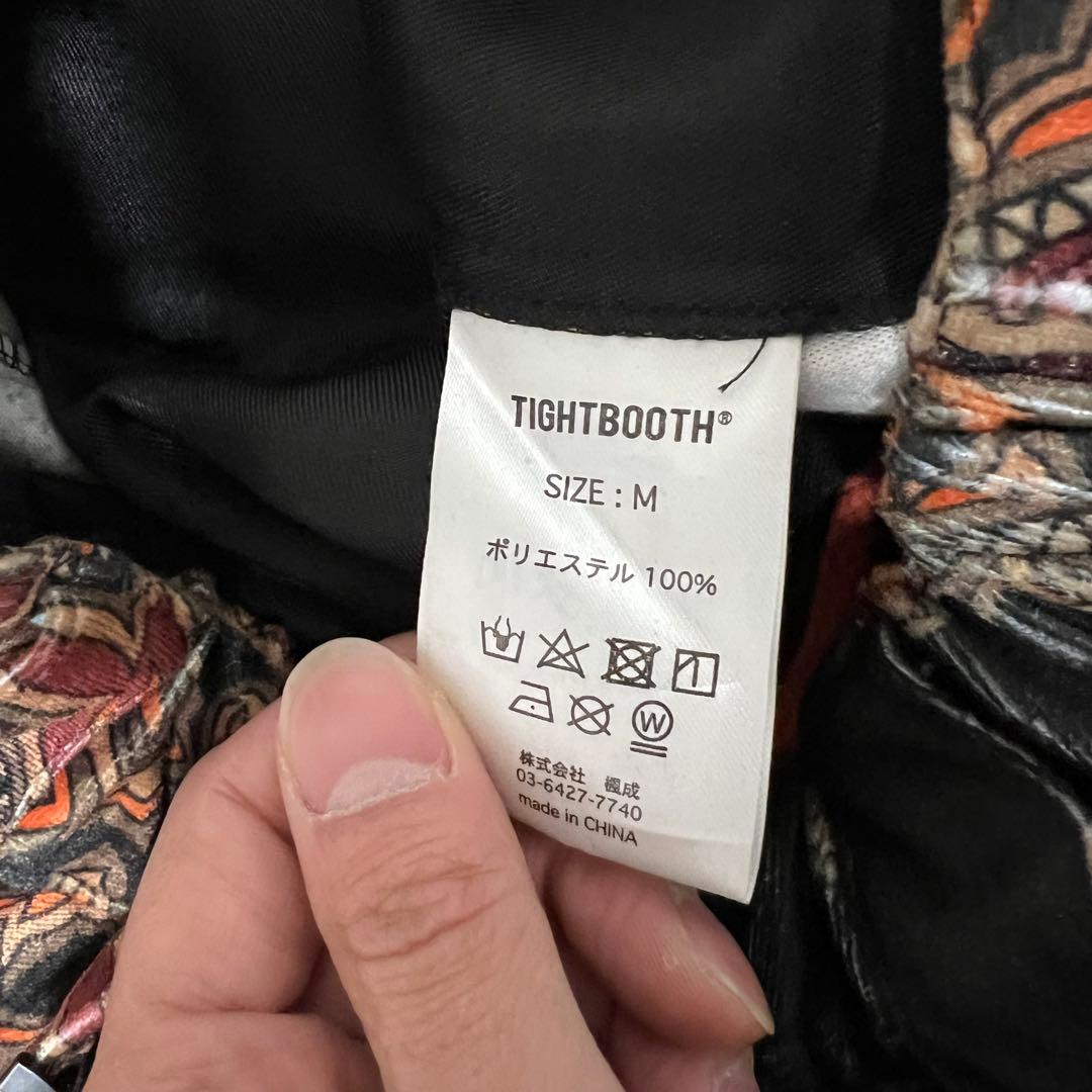 TIGHTBOOTH タイトブース ペイズリー ベロア スラックス パンツ