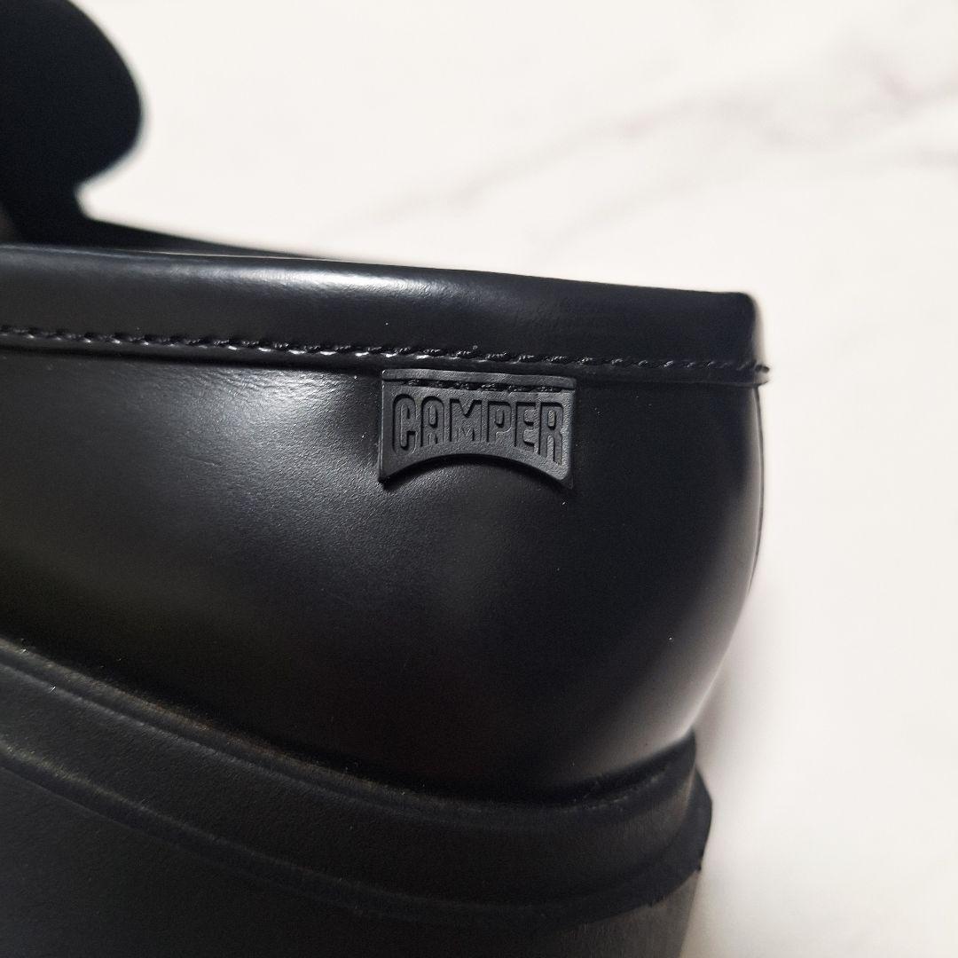 CAMPER カンペール ローファー 厚底 ウォールデン 黒 23.5