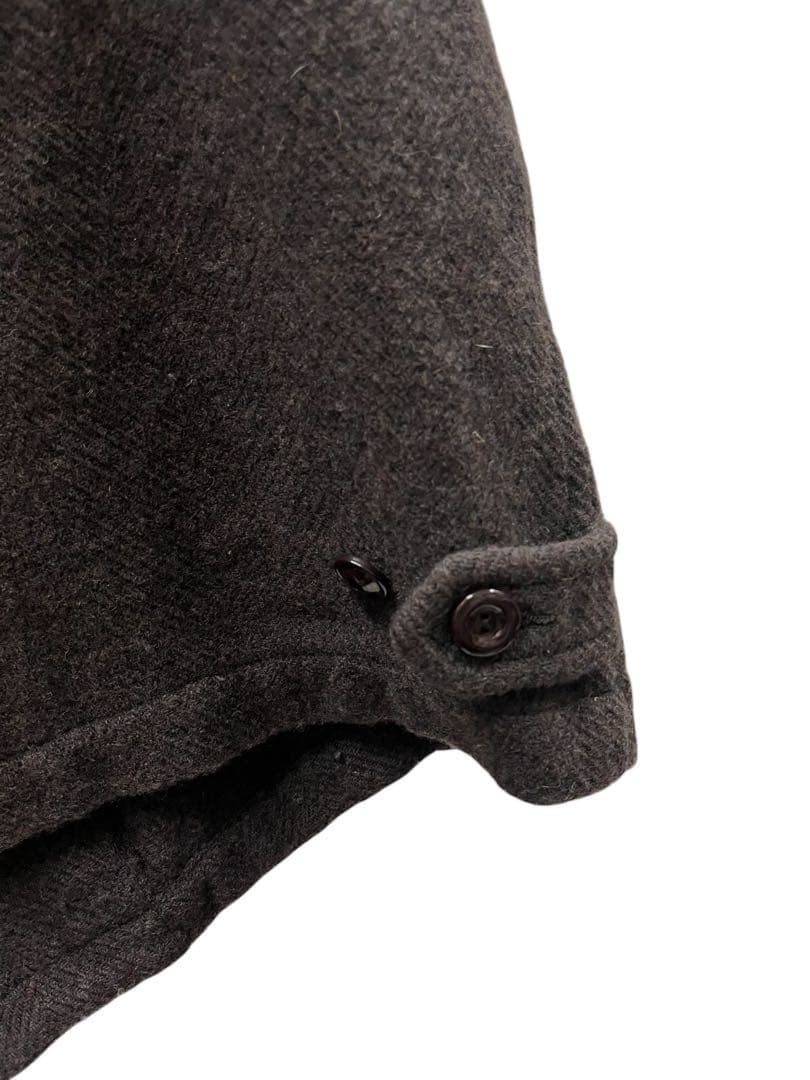 UNDERCOVER アンダーカバー 縮絨ウール ベスト アイモチーフボタン