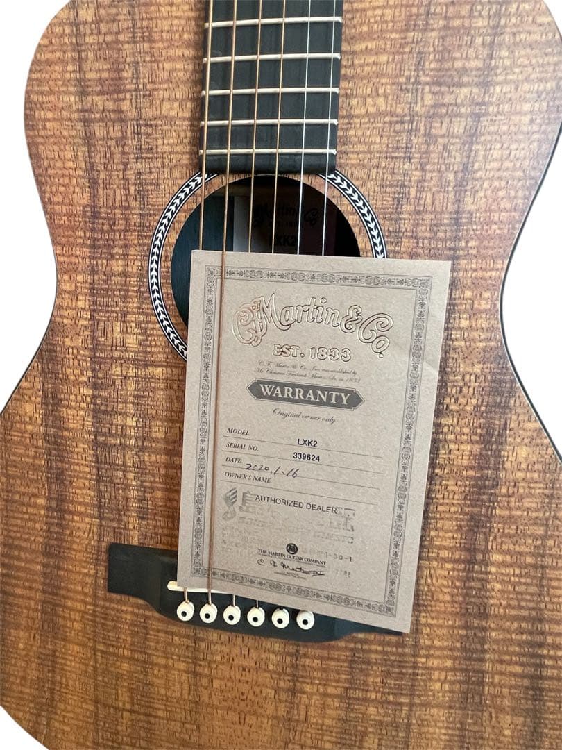 マーティンLXK2 アコースティックギター