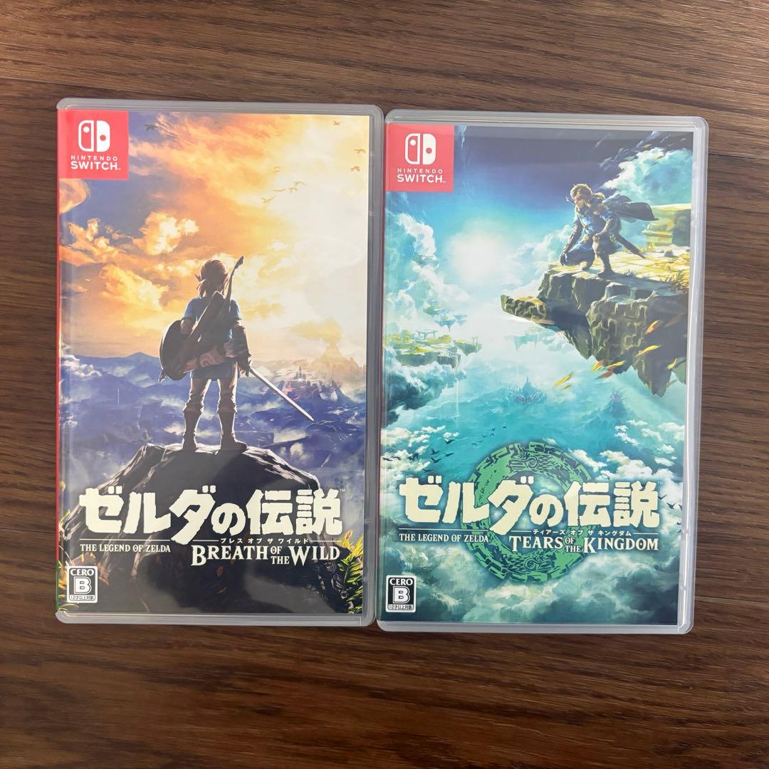 【Switchゼルダの伝説 ティアキン／ブレワイ】セット