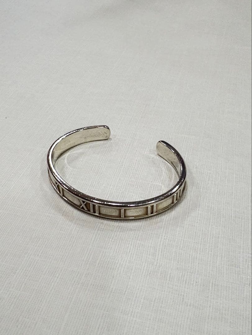 Tiffany & Co. シルバーバングル アトラス 洗浄済