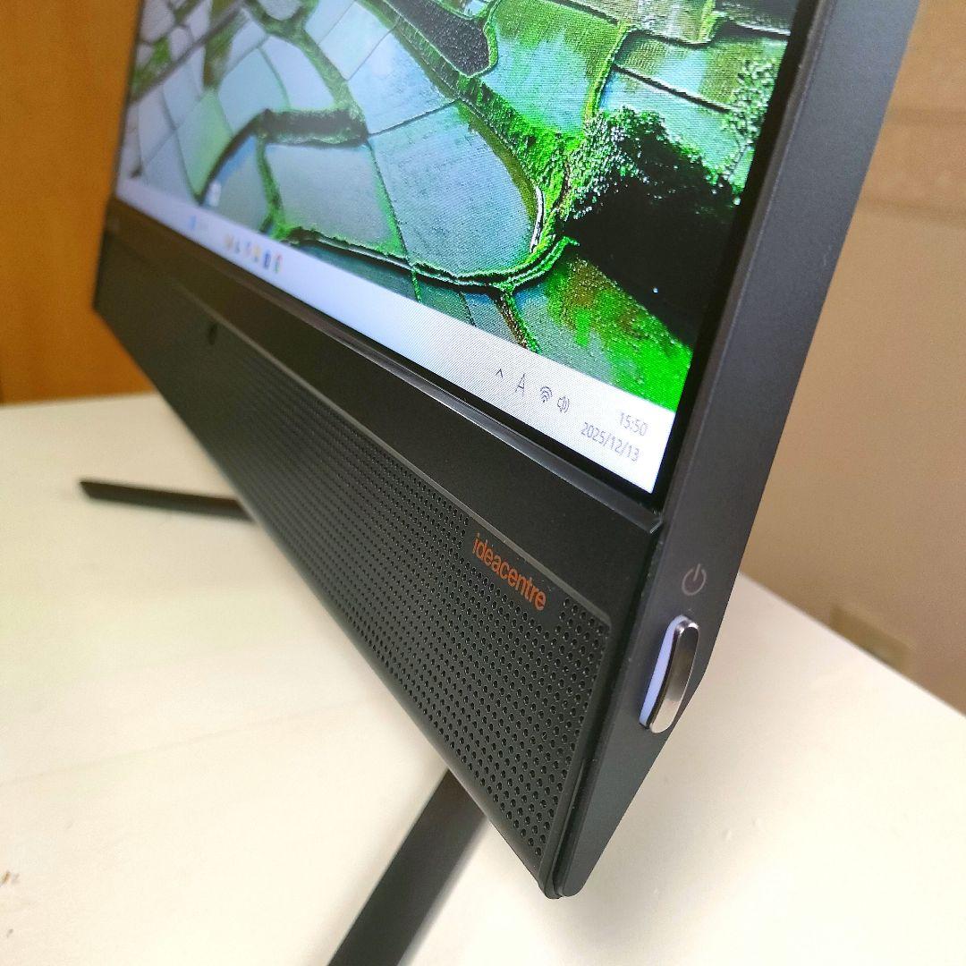 Lenovo 液晶一体型PC Win11／Office2024／高速M.2SSD