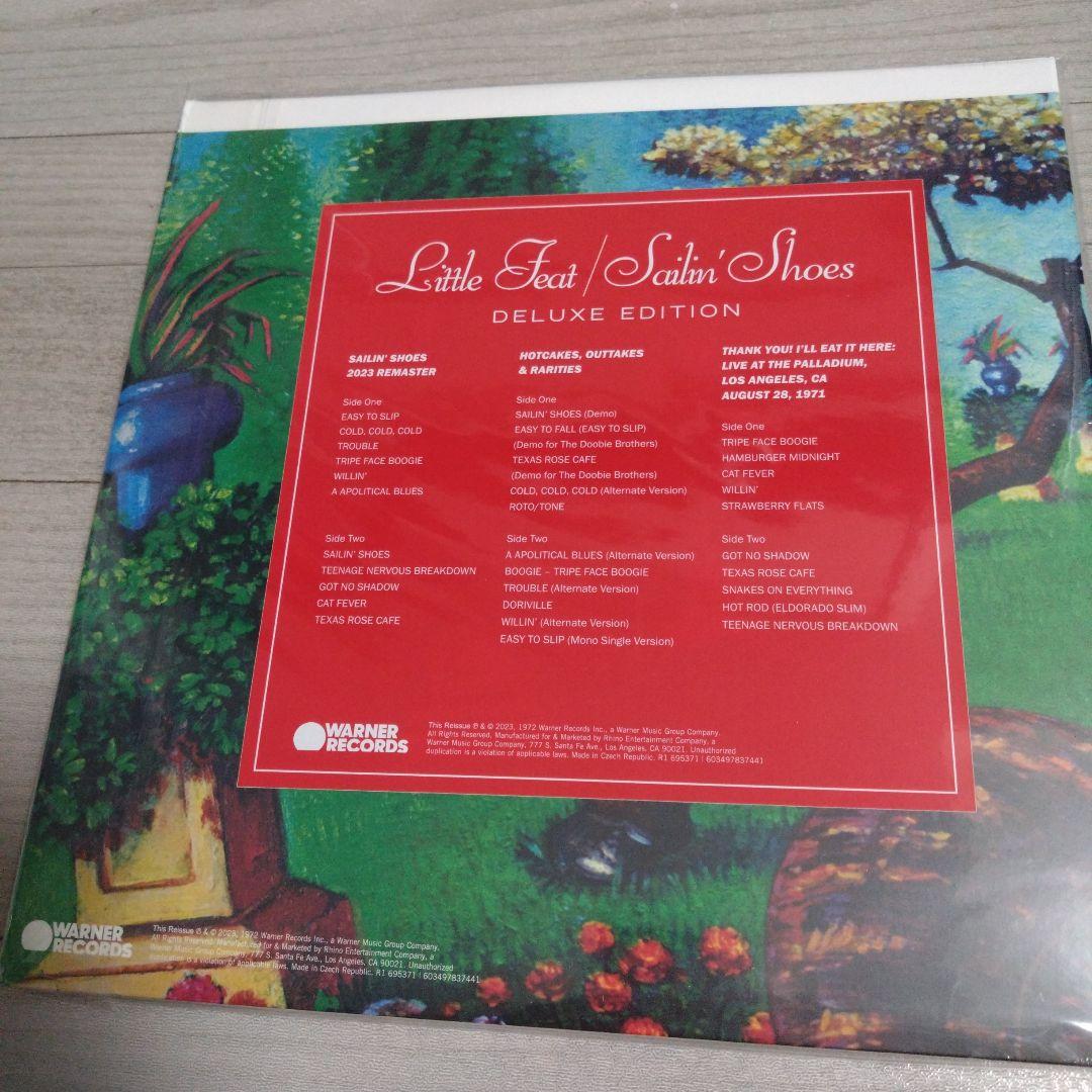新品 Little Feat / Sailin' Shoes 3枚組レコード
