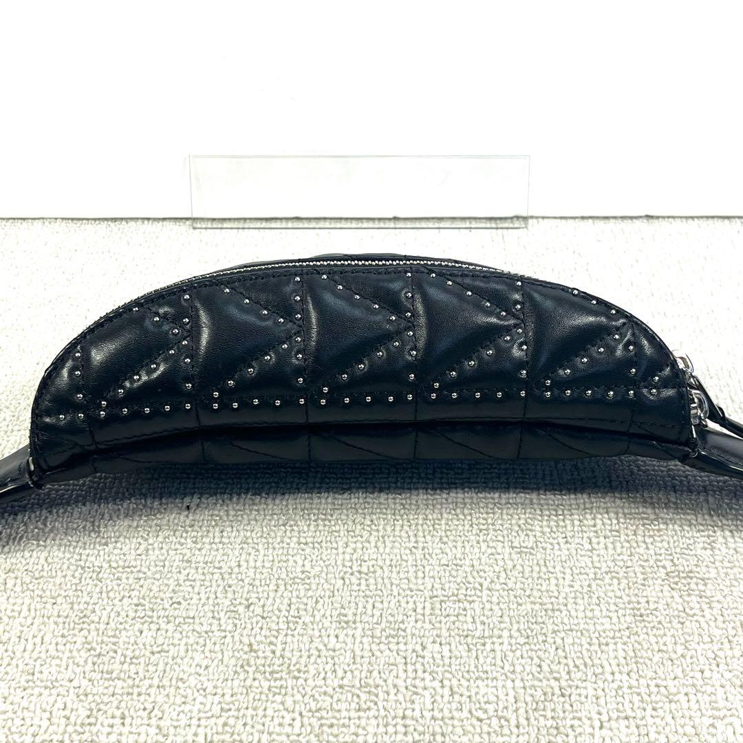 バッグ 00s Karl Lagerfeld body bag studs bk Y2K